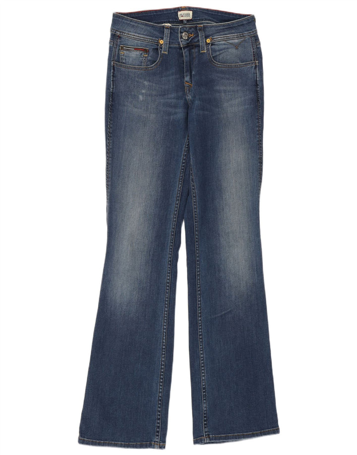 Jeans feminino Tommy Hilfiger Bootcut W28 L32 azul algodão