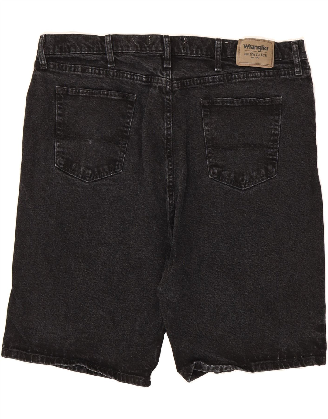 WRANGLER Mens Denim Shorts W42 2XL  Grey Cotton Vintage Wrangler and Second-Hand Wrangler from Messina Hembry 