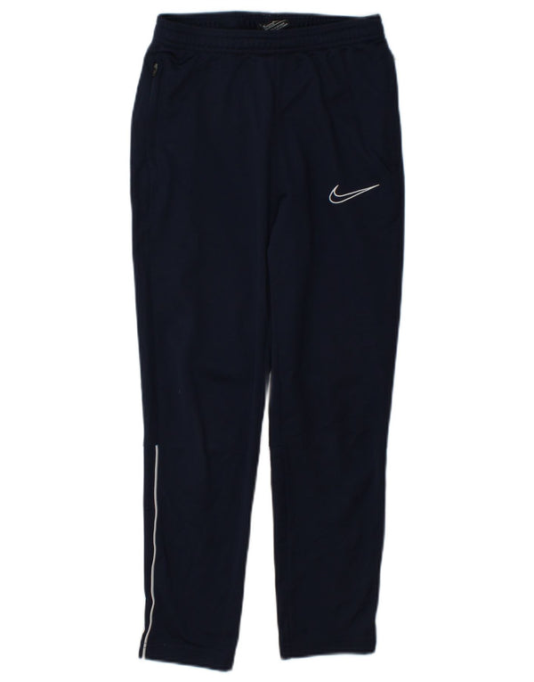 Calça de treino Nike Boys Dri Fit 10-11 anos médio azul marinho poliéster