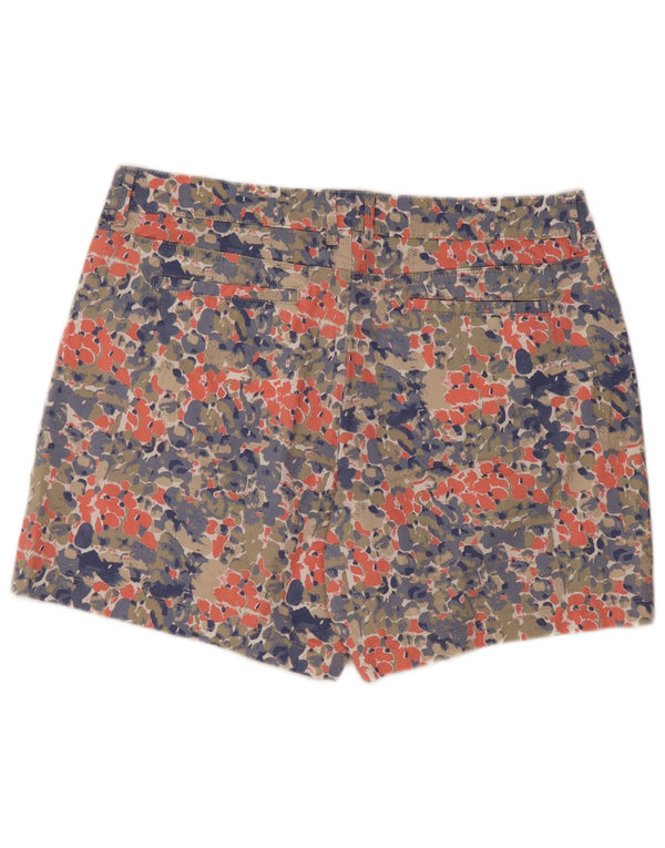 LEE Shorts feminino casual de ajuste natural EUA 16 2XL W36 multicolorido manchado