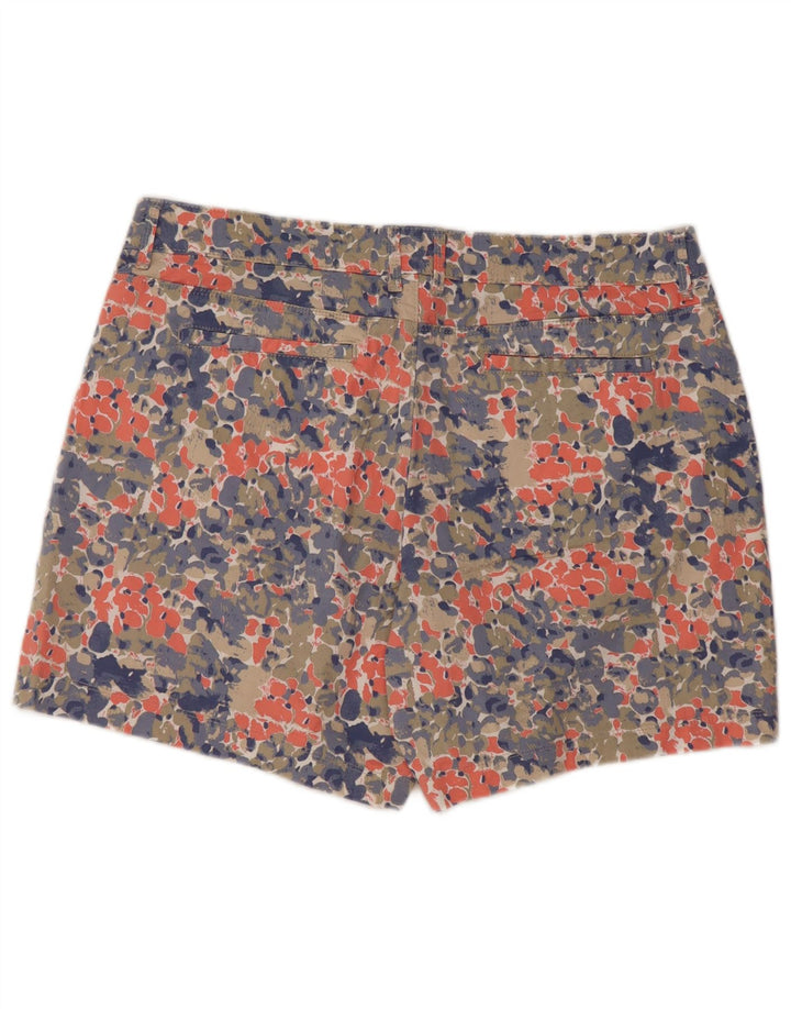 LEE Shorts feminino casual de ajuste natural EUA 16 2XL W36 multicolorido manchado