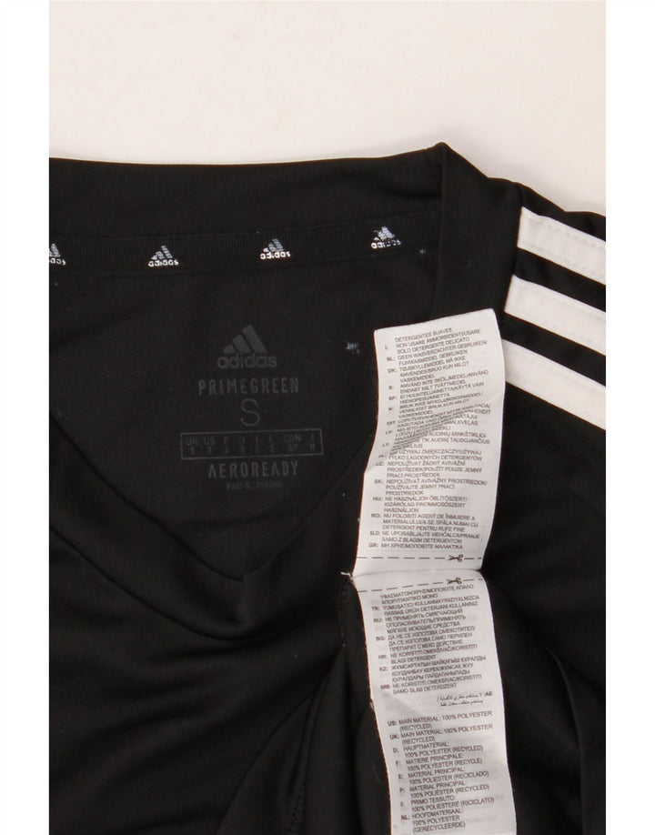 ADIDAS Mens Aeroready T-Shirt Top Pequeno Poliéster Preto