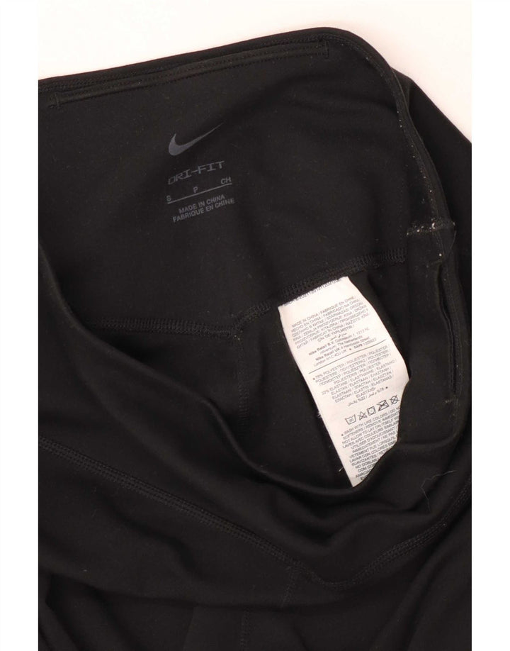 Leggings Nike Dri Fit Feminino UK 8 Pequeno Poliéster Preto