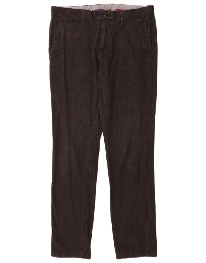 Calça Chino Masculina TOMMY HILFIGER W32 L32 Algodão Cinza