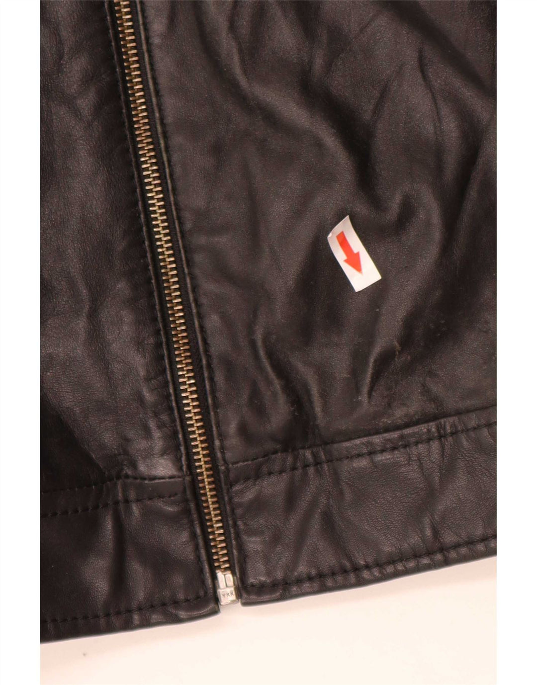Jaqueta de couro masculina In Extenso UK 44 2XL preta