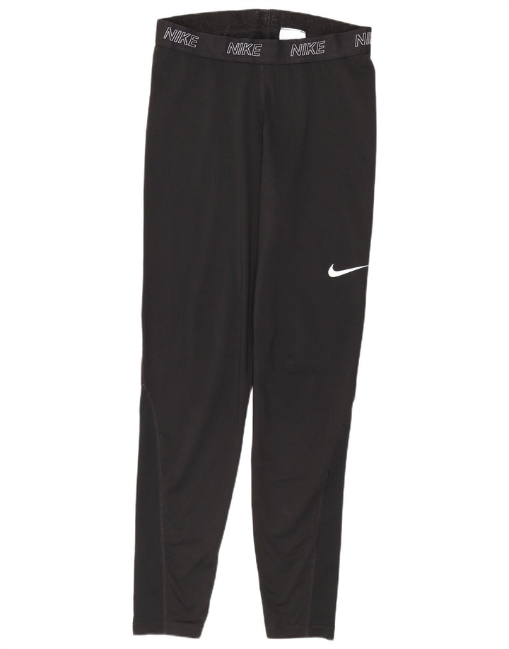 Leggings Nike Feminino UK 10 Pequeno Poliéster Preto