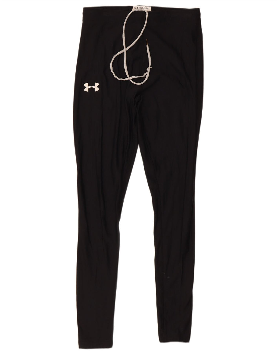 Leggings femininas Under Armour pequenas pretas de nylon