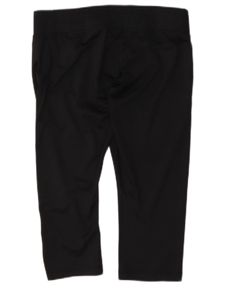 Calça de treino feminina Asics Capri UK 14 grande poliéster preto