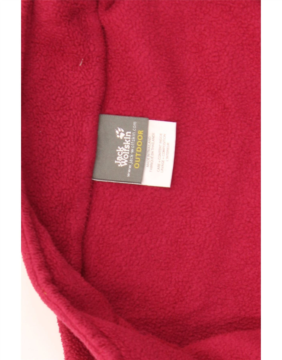 Jaqueta Jack Wolfskin Feminina Liner Fleece UK 12/14 Médio Rosa