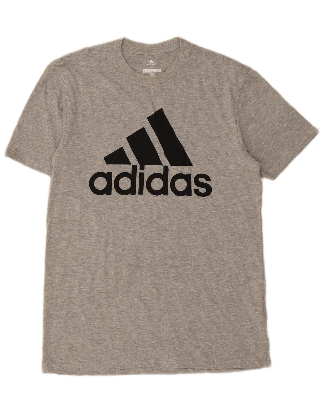 Camiseta Adidas Masculina Graphic Top Poliéster Salpicado Cinza Médio