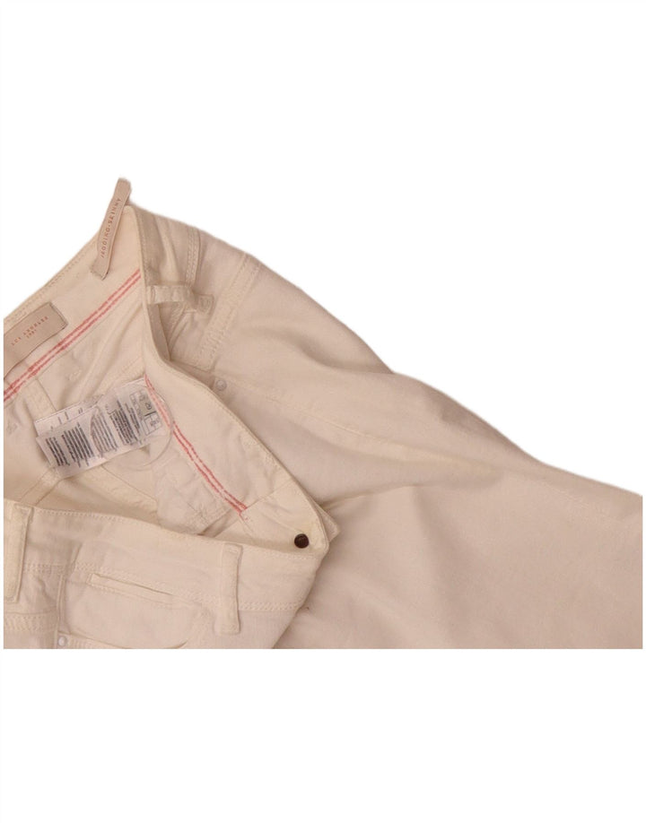 Calça jeans skinny feminina GUESS W29 L32 algodão branco