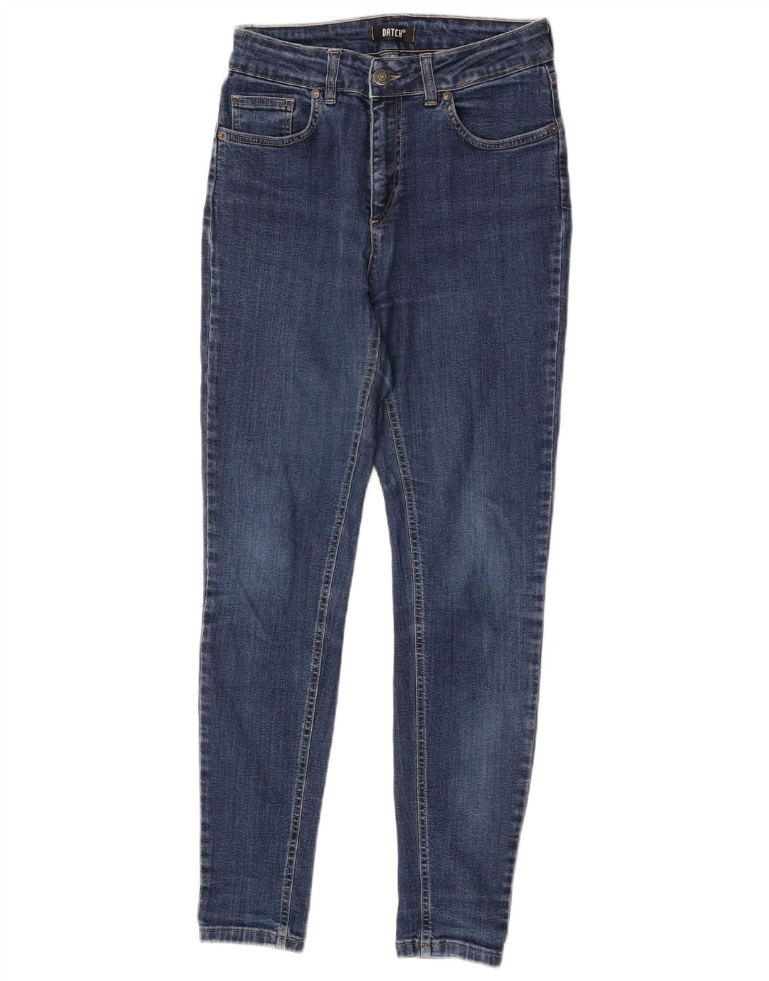 Calça jeans skinny feminina Datch W28 L28 azul