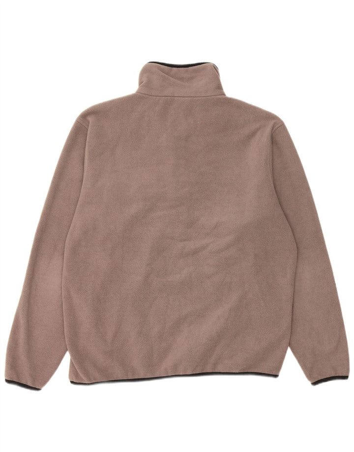 Asics Mens Fleece Jumper Médio Marrom Poliéster