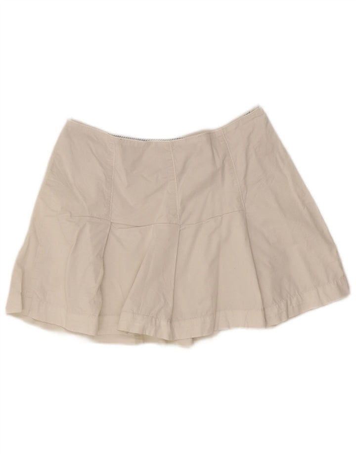 Minissaia feminina Woolrich elástica W29 médio branco