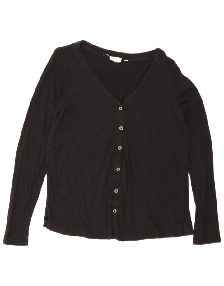 Blusa feminina FAT FACE UK 16 grande preta