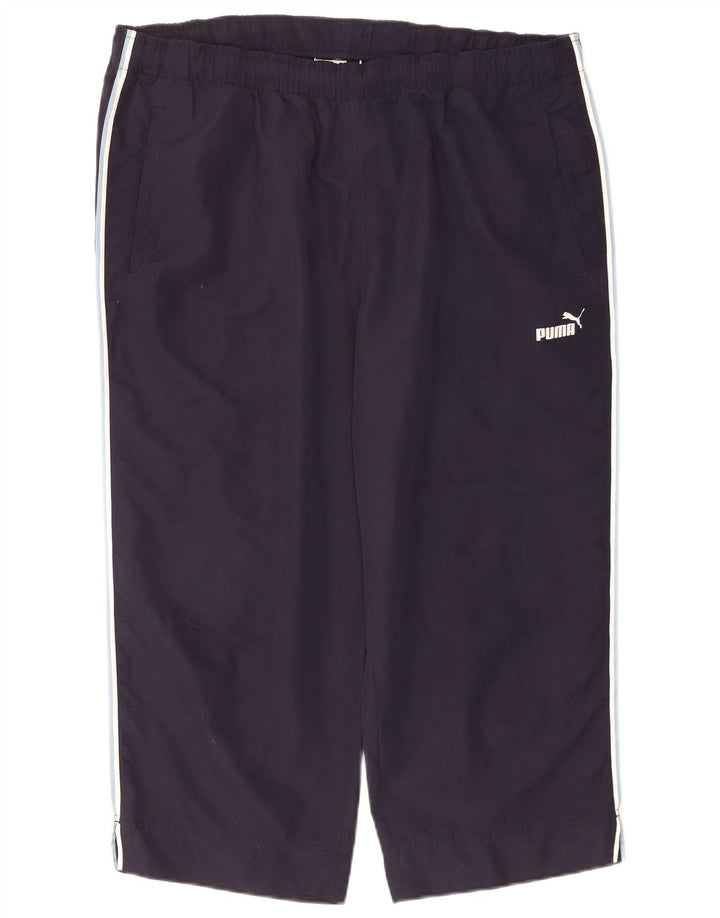 Calça de treino masculina Puma Capri grande azul marinho