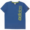 Camiseta Adidas Meninos Graphic 11-12 Anos Azul