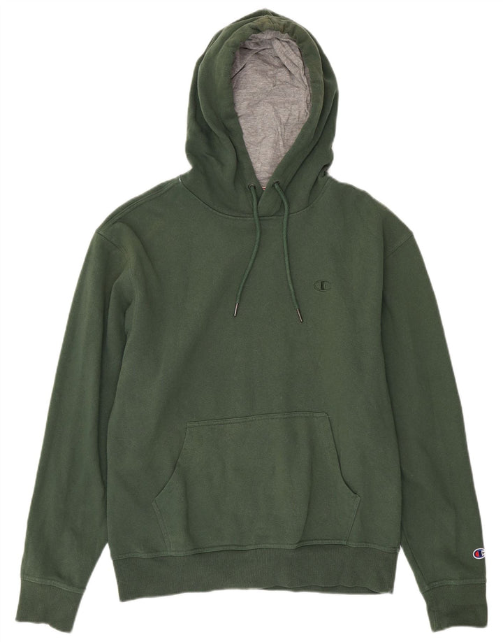 Jumper com capuz masculino Champion verde médio