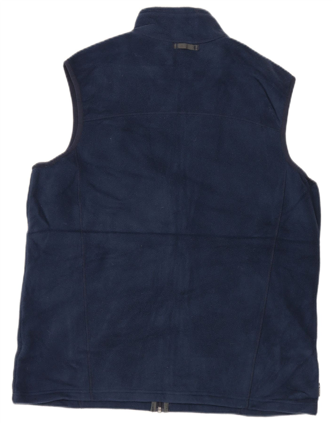 Eddie Bauer Mens Fleece Gilet UK 40 Grande Poliéster Azul Marinho
