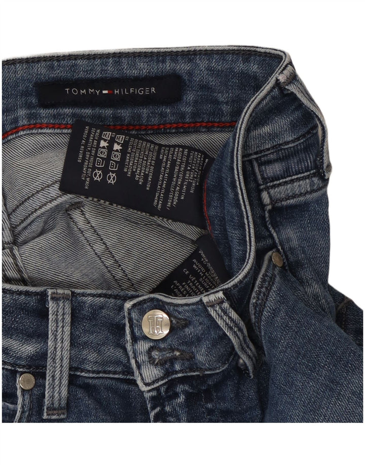 Jeans slim feminino Tommy Hilfiger W26 L29 algodão azul