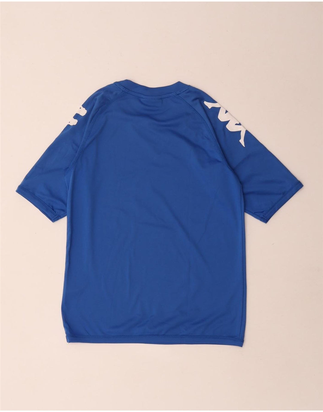 Top Kappa Boys Graphic T-Shirt 11-12 Anos Azul Poliéster