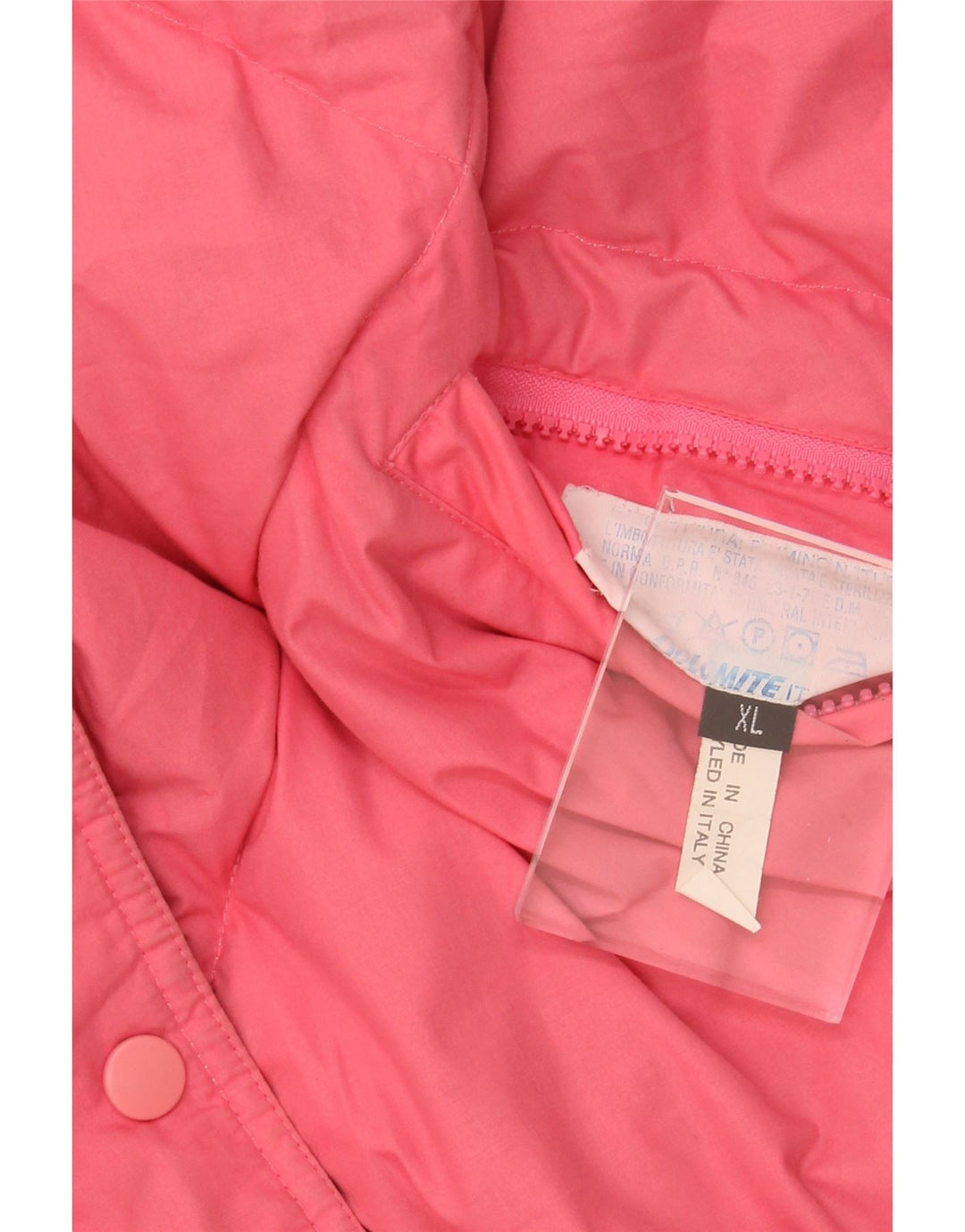 Jaqueta acolchoada reversível com capuz feminino DOLOMITE UK 18 XL rosa