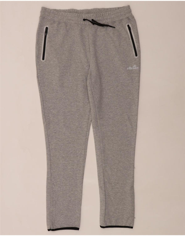 Calça de treino masculina Ellesse XL cinza algodão