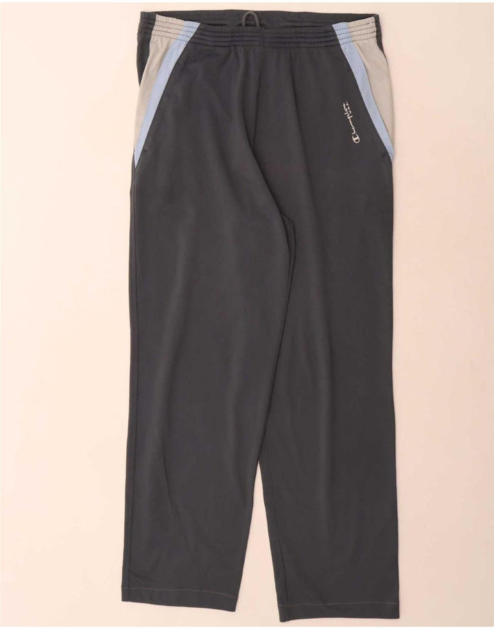 Champion Mens Full Tracksuit Médio Preto Colourblock Poliéster