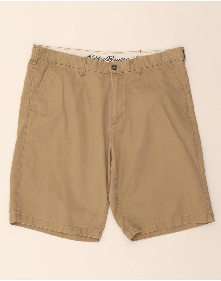 EDDIE BAUER Mens Chino Shorts W38 XL Beige Cotton Vintage Eddie Bauer and Second-Hand Eddie Bauer from Messina Hembry 