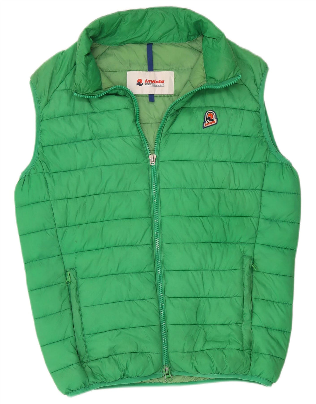 Colete acolchoado masculino Invicta UK 42 XL poliamida verde