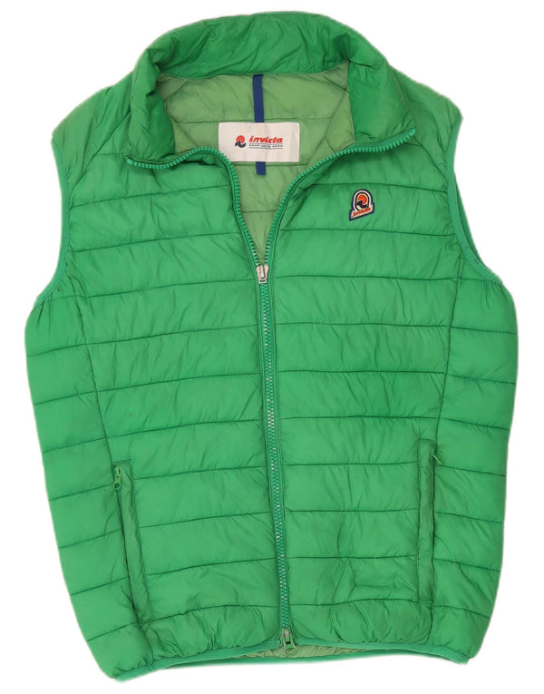 Colete acolchoado masculino Invicta UK 42 XL poliamida verde