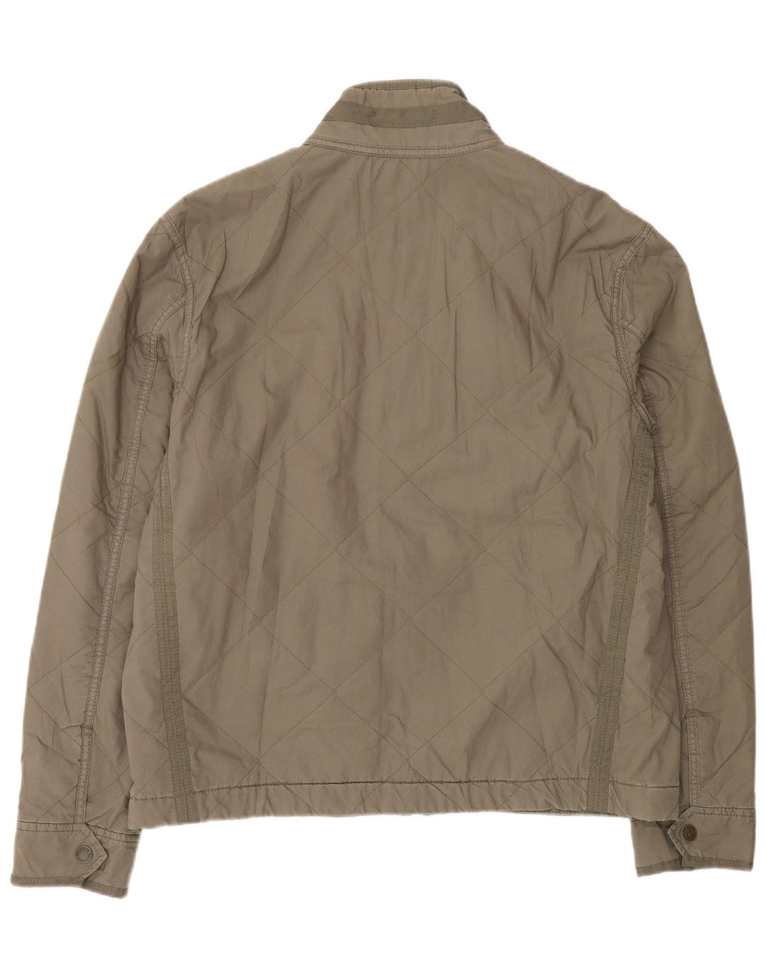 Jaqueta bomber masculina Marks & Spencer Reino Unido 38 algodão cáqui médio