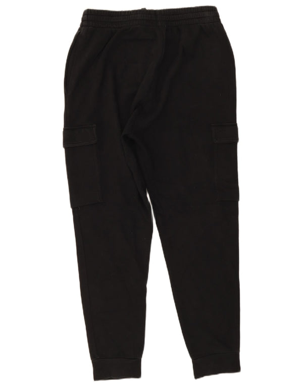 Adidas Mens Cargo Calças de treino Joggers Médio Algodão Preto
