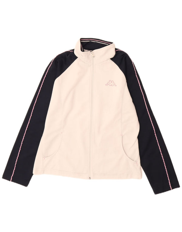 Jaqueta feminina Champion UK 18 XL branco colorblock poliéster