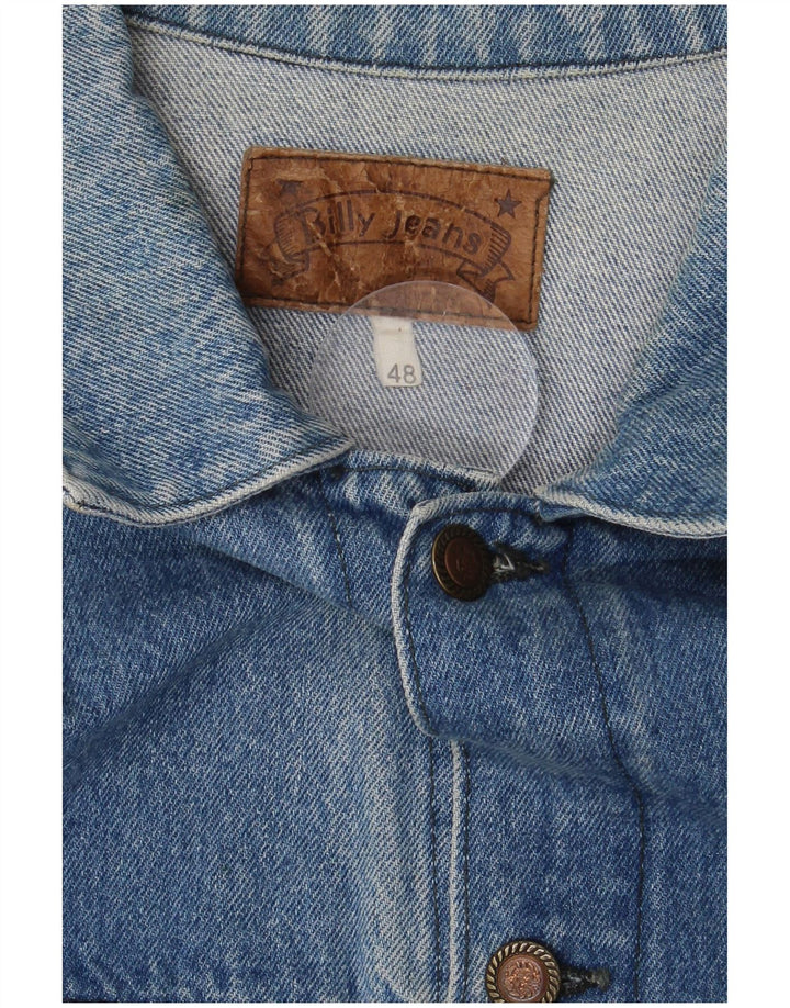 Jaqueta jeans masculina BILLY JEANS IT 48 algodão azul médio