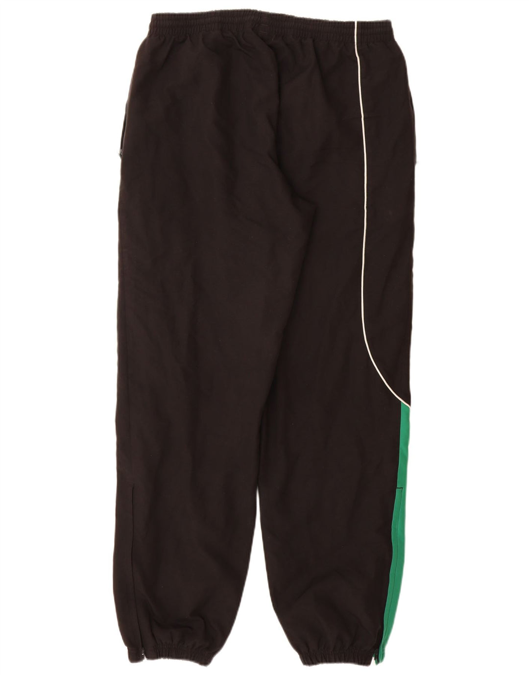 ADIDAS Calças de treino masculinas Joggers UK 44/46 Grande Preto Colourblock