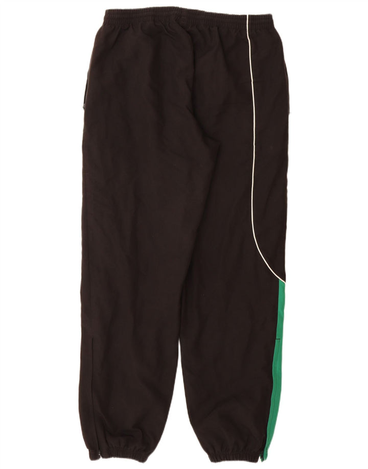 ADIDAS Calças de treino masculinas Joggers UK 44/46 Grande Preto Colourblock