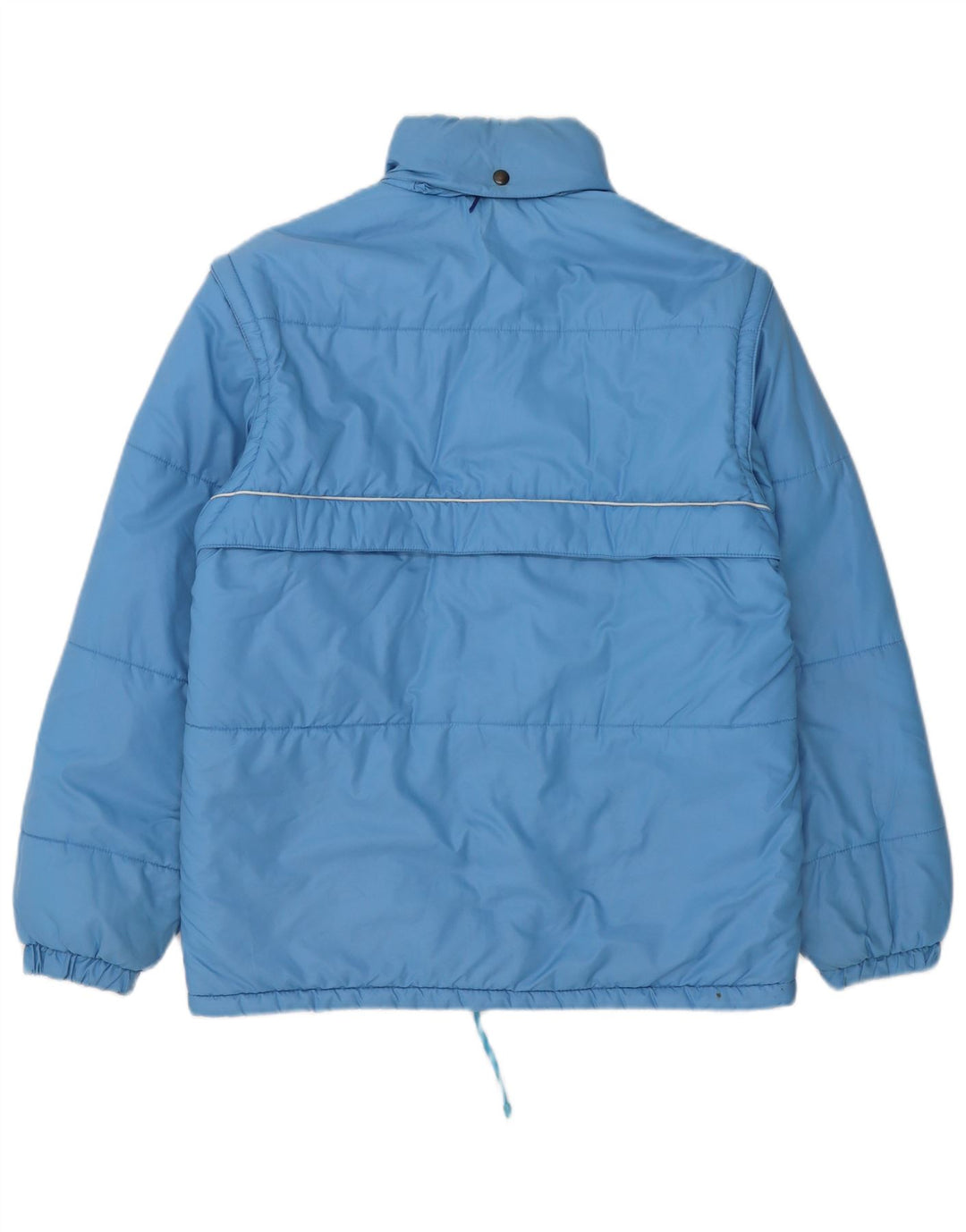 Jaqueta acolchoada masculina vintage IT 48 poliamida azul médio