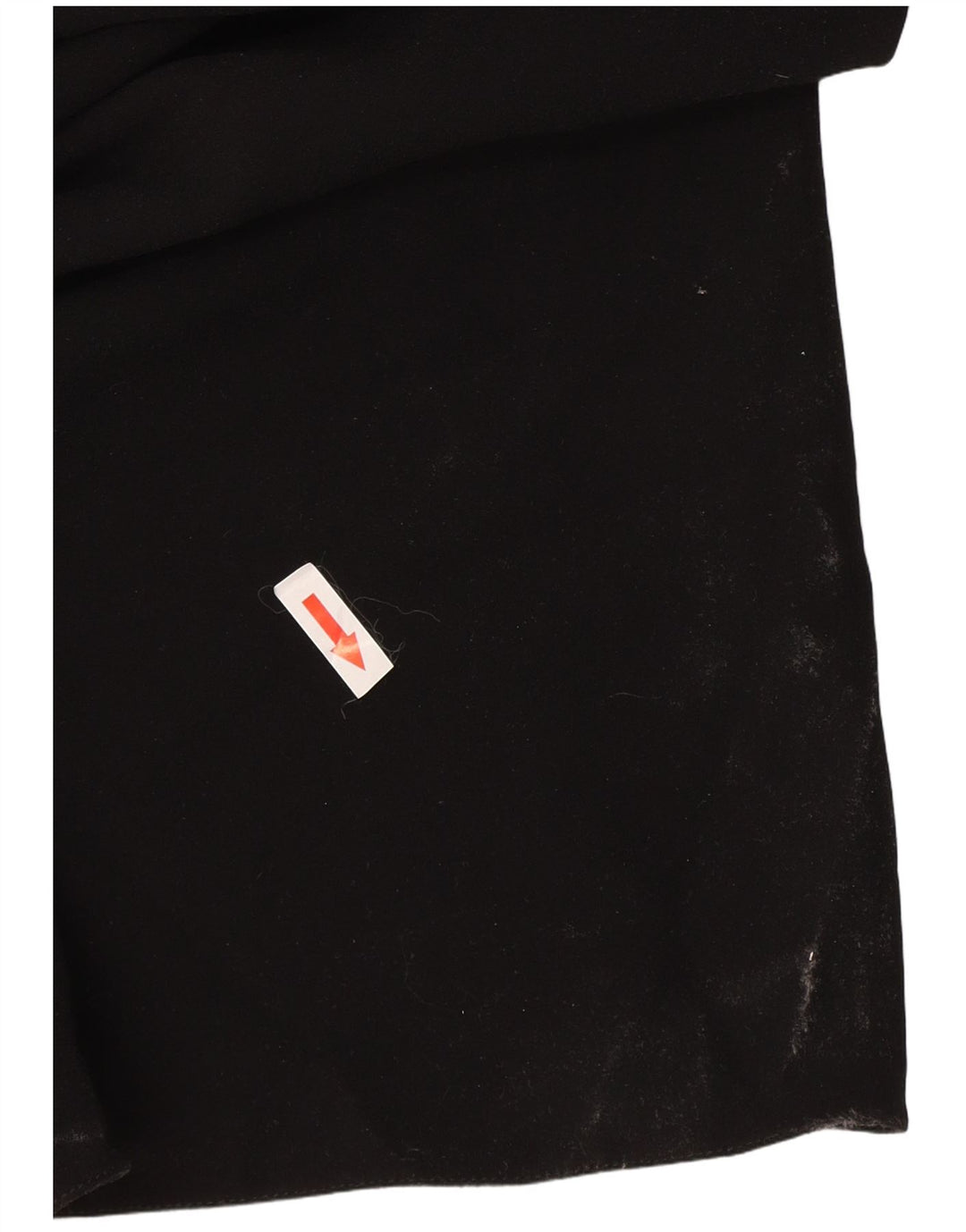 Vestido maxi feminino de manga comprida Zara UK 12 poliéster preto médio