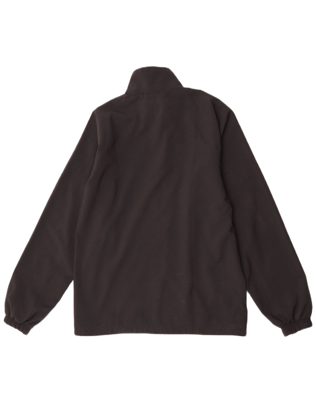 Reebok Mens Tracksuit Top Jacket Pequeno Poliéster Colorblock Preto