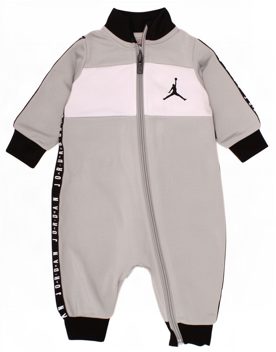Macacão gráfico Jordan bebê menino 3-6 meses cinza colorblock poliéster