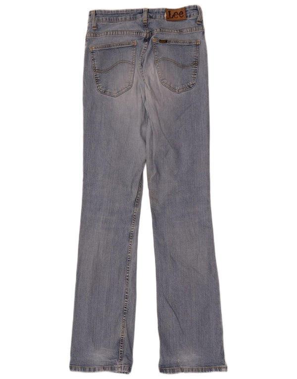 Lee Womens Cameron Straight Jeans W29 L33 Azul Algodão