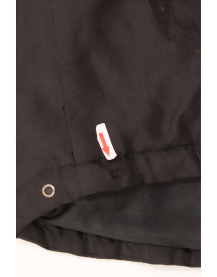 Jaqueta corta-vento masculina Kappa UK 42 XL poliéster preto