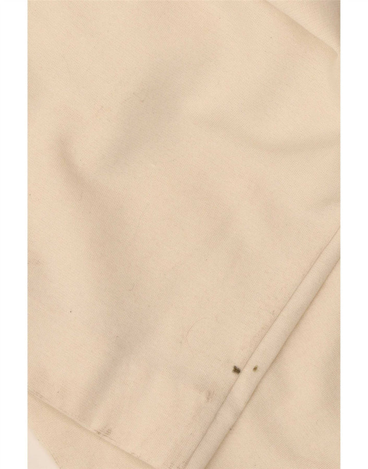 Macacão feminino Zara UK 12 algodão bege médio