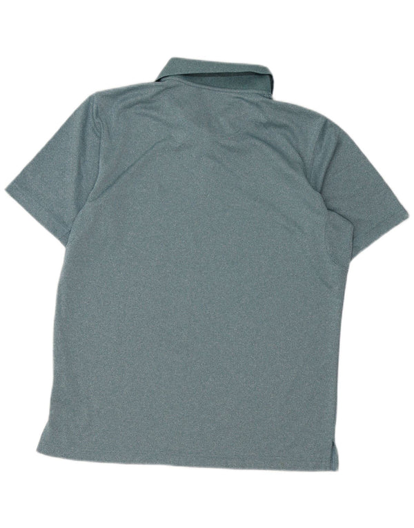 Camisa polo masculina Columbia verde médio poliéster
