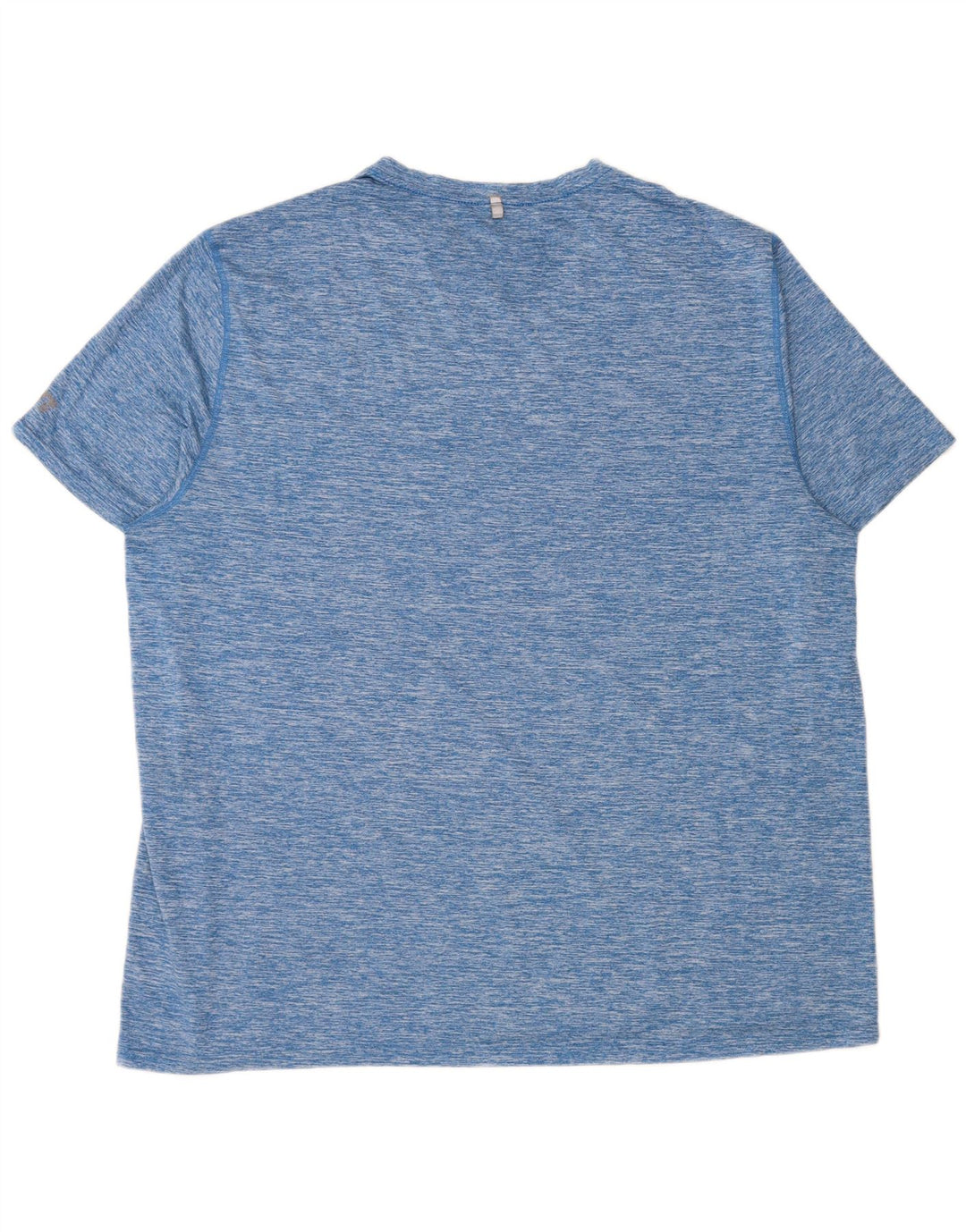 Camiseta masculina Russell Athletic 2XL poliéster manchado azul