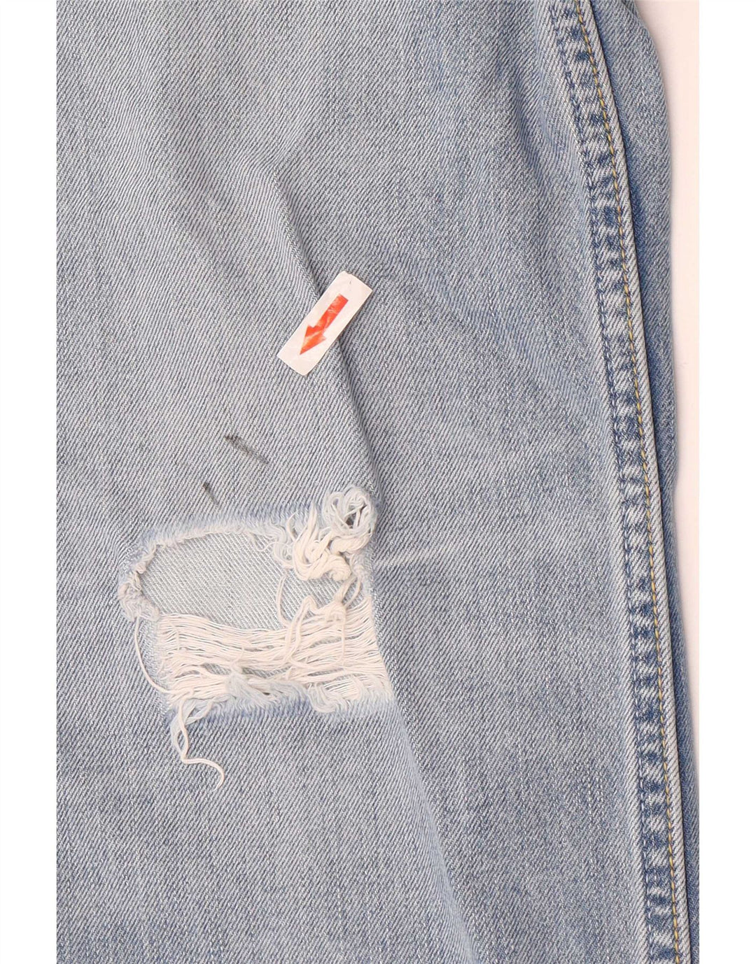 Levi's Masculino 511 Distressed Slim Jeans W38 L34 Azul Algodão