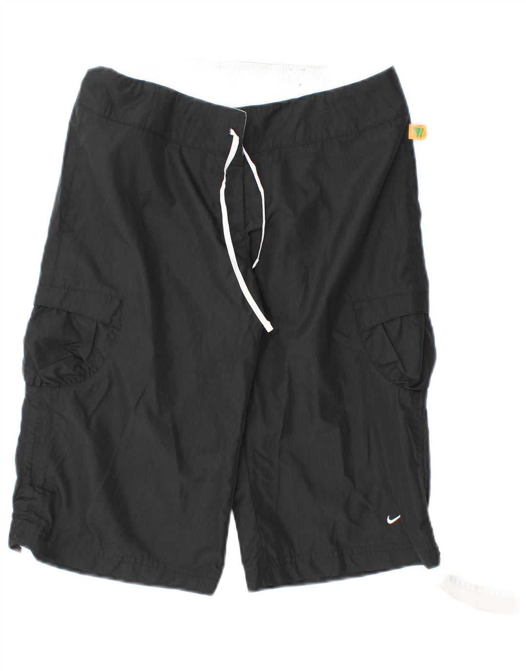 Shorts de natação feminino Nike US 0/2 XS preto poliéster