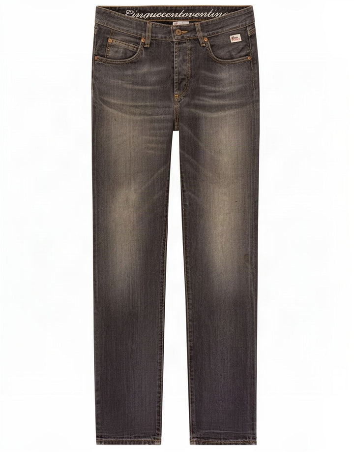 Calça jeans masculina Roy Rogers W32 L33 cinza