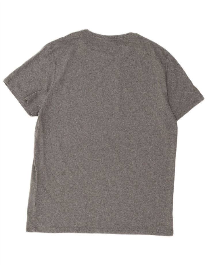Camiseta gráfica masculina Superdry Top 2XL algodão cinza